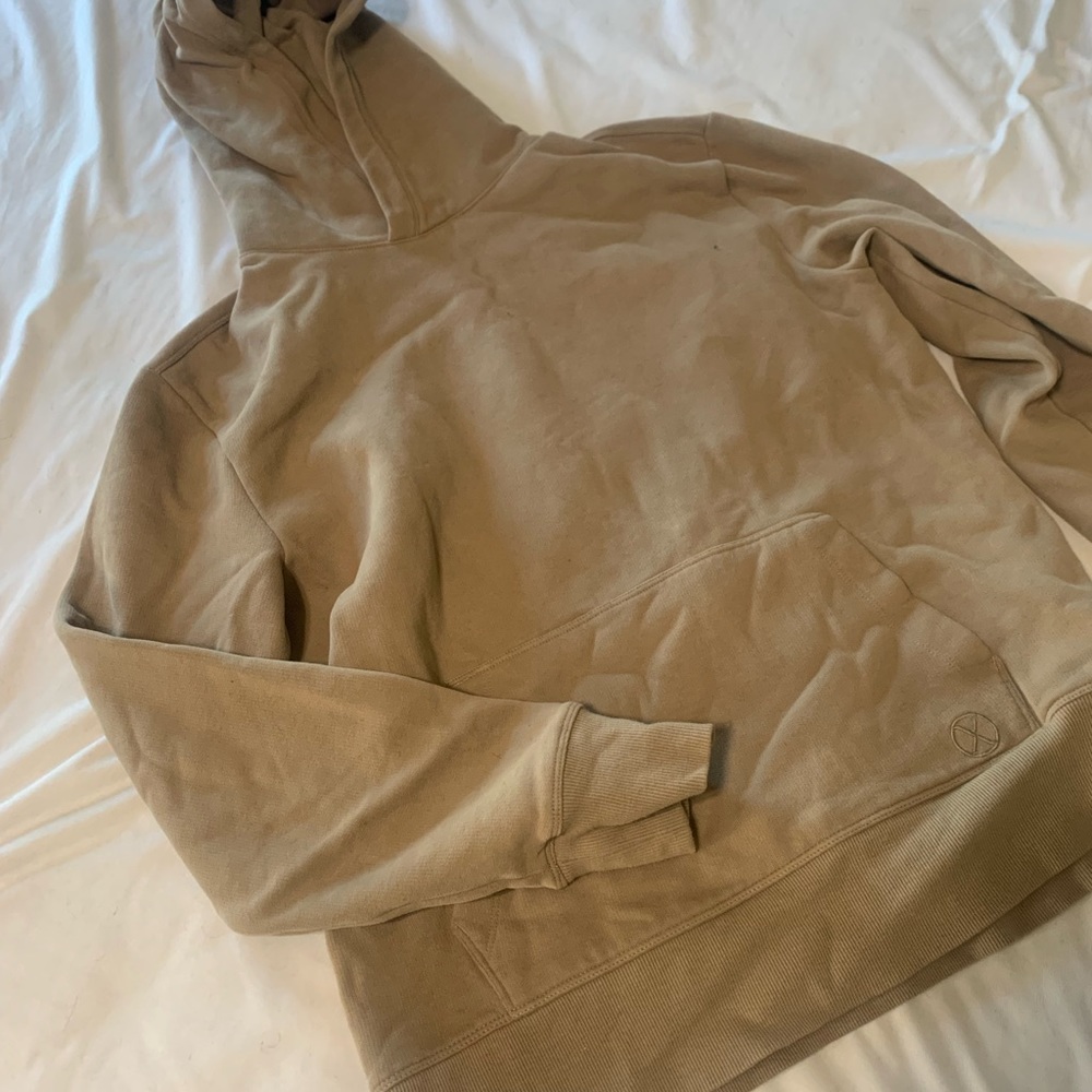 Express tan sweatshirt